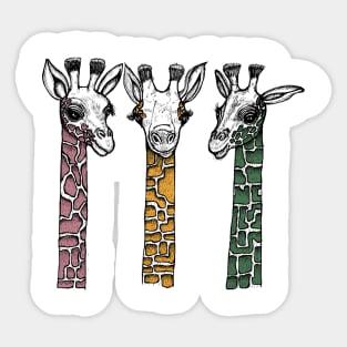 Giraffe Sticker